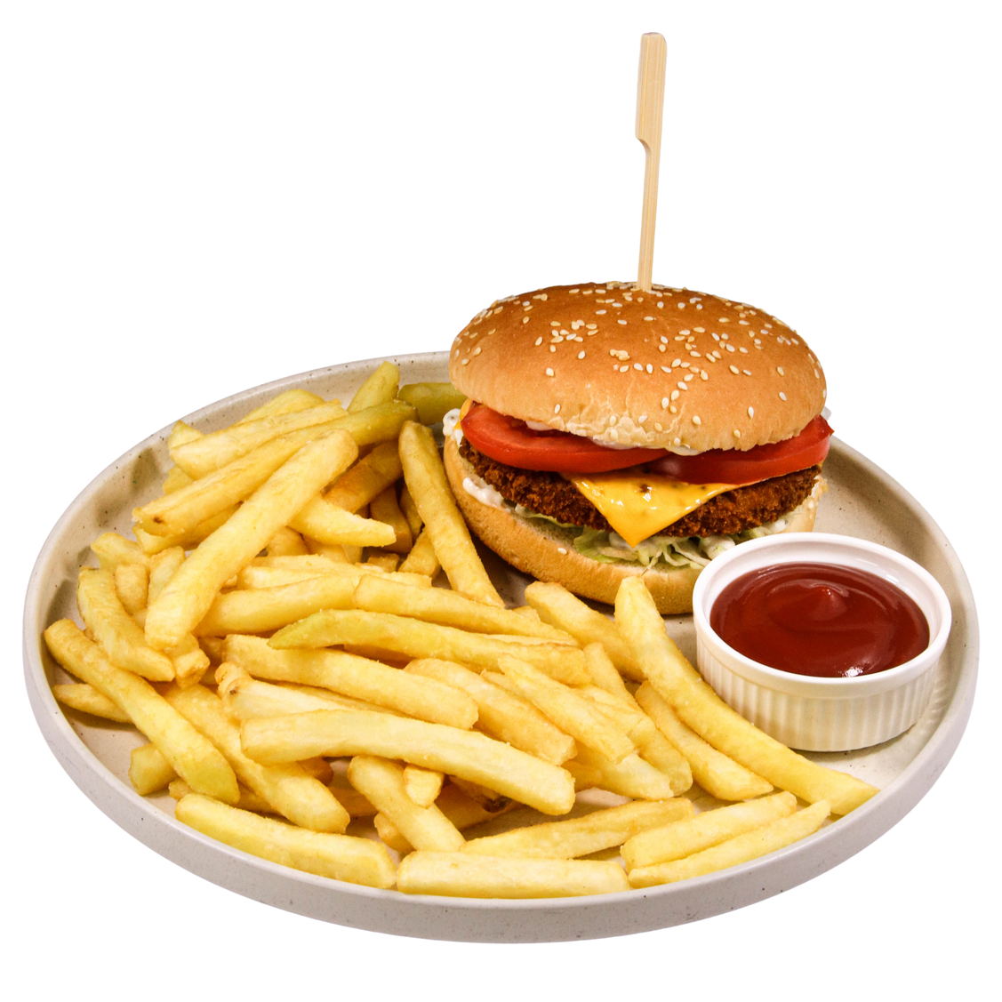 Burger Crispy Pui